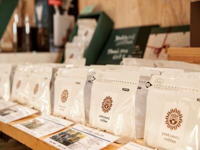 「yoshinori coffee」スペシャルティコーヒーセット【細挽き粉（家庭用エスプレッソ用）】