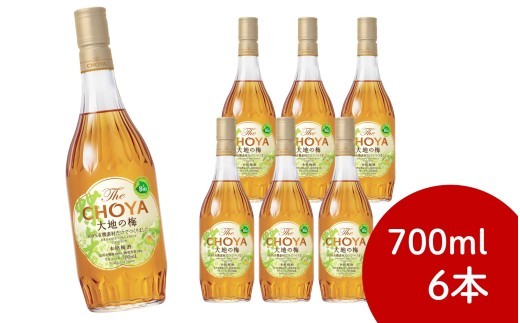 
The CHOYA 大地の梅 700ml×6本(1ケース)/梅酒 梅 ウメ お酒 リキュール チョーヤ 有機 オーガニック 紀州 和歌山 国産
