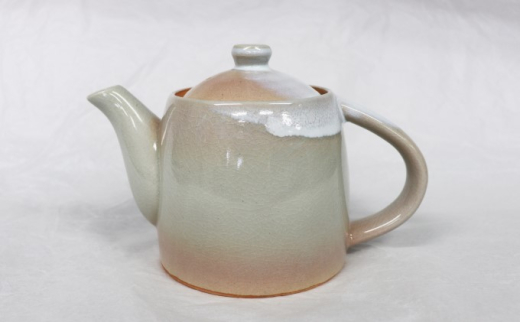 【352047000467】《萩焼》茶こし付 急須