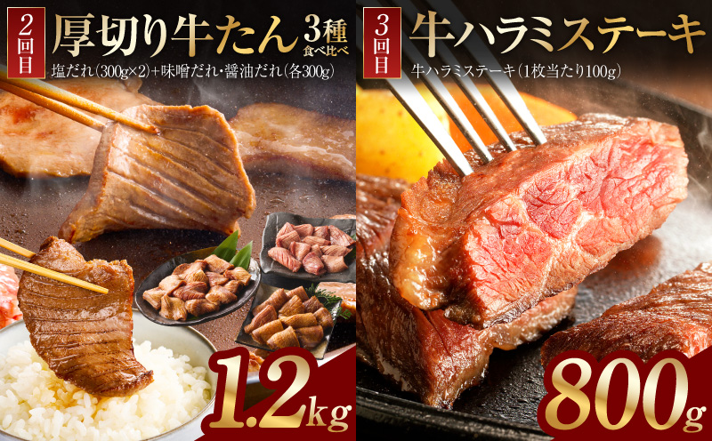 アキラ商店 肉三昧 わくわく 定期便 全5回【毎月配送コース お楽しみ 焼肉 ていきびん 焼くだけ 小分け BBQ やきにく 数量限定】 099Z608