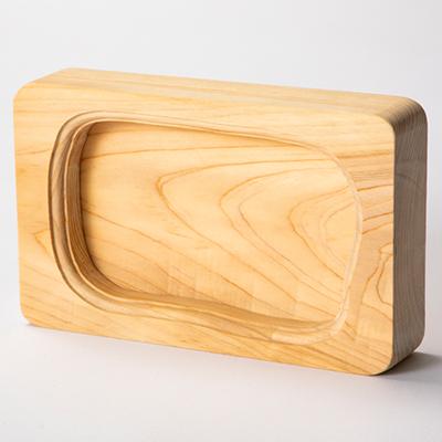ふるさと納税 与謝野町 天然ヒノキ使用　立体フォトフレーム　縦15cm×横11cm×奥行3.7cm |  | 01