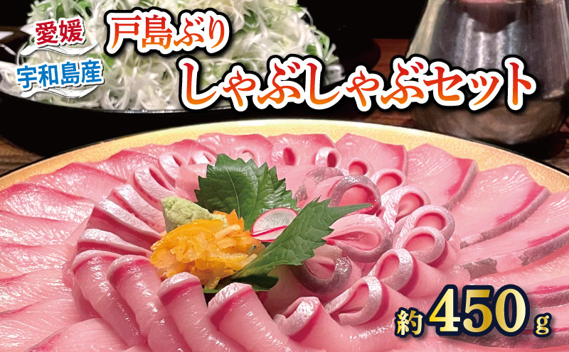 
            鰤しゃぶ 戸島ぶり しゃぶしゃぶセット 450g 有限会社 アクアプラス ブランド魚 鰤 ぶり ブリ しゃぶしゃぶ シャブシャブ 海鮮鍋 ブリしゃぶ お手軽 真空パック セット 小分け 便利 鍋 鰤 鰤しゃぶ スライス 海鮮 加工品 冷凍 国産 愛媛 宇和島 D022-090001
          