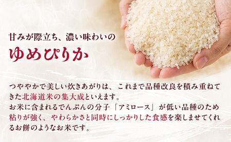 【3ヵ月連続定期便】北海道産 ゆめぴりか 精米 20kg 米 特A 獲得 白米 ごはん 定期便 定期配送 3ヵ月 道産米 ブランド米 20キロ お米 ご飯 米 北海道米 JAふらの ホクレン ホクレン