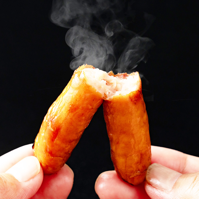 ジューシー ウインナー ソーセージ 2種 食べ比べ 2.4kg 粗挽き＆ガーリック_M153-0004