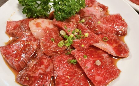 定期便 6ヶ月 博多和牛 A4ランク以上 焼肉用 タレ漬 1.1kg(550g×2個) 牛肉 肉 焼肉 6回 ※配送不可：離島