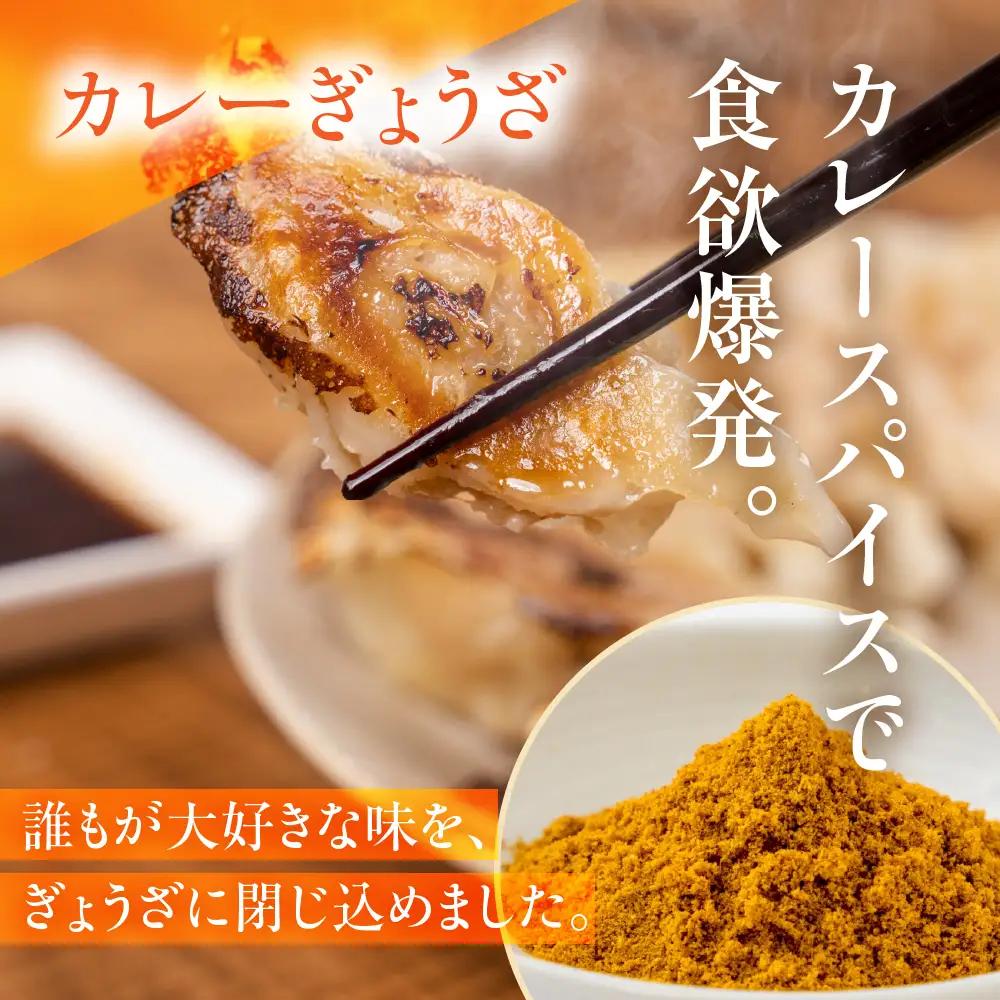 生ぎょうざ専門店「新家」の創作ぎょうざ 4種類
