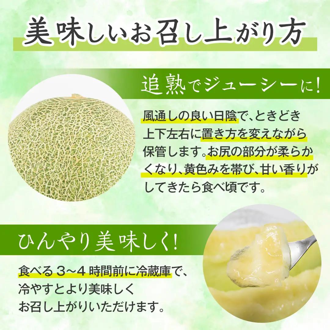 【先行予約】メロン タカミメロン 秀品 4~5玉 約6kg 八千代町産