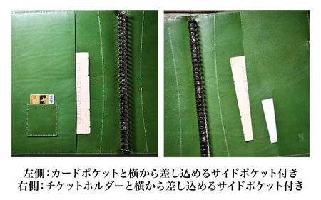 本革A4サイズ30穴 ルーズリーフバインダー18.5mmリング グレージュ(灰色)　滋賀県長浜市/株式会社ブラン・クチュール[AQAY151]