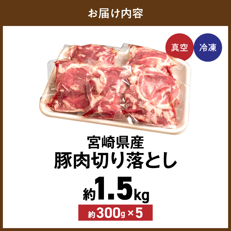 宮崎県産 豚肉 切り落とし N0217-YA3399_イメージ5