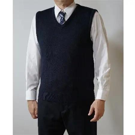 無地 メンズニット ベスト コン LL寸 15200_装飾品・工芸品 男性・メンズ 洋服 _【1219562】