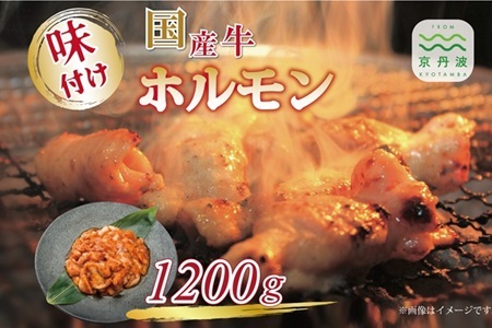 【2025年1月以降発送】 国産牛味付けホルモン 1.2kg 【 ホルモン焼肉 ホルモン牛肉 牛ホルモン ホルモン焼き 】  [020IZ002]