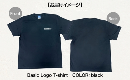 GOODHELP Basic Logo T-shirt black Tシャツ 半袖  洋服 ファッション ストリート ストリート感 ユニセックス スリーブTシャツ ティーシャツ ストリートカルチャー 