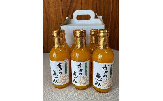
【みかんジュース】有田の恵み200ml×6本
