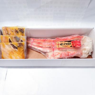 ふるさと納税 根室市 ボイルたらばがに脚約1.8〜2kg×1肩、銀だら西京漬け4切×3P D-14063 |  | 02