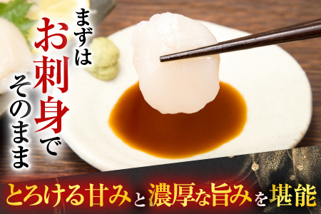 ＼漁業者応援品／お刺身用ほたて貝柱500g A-14002