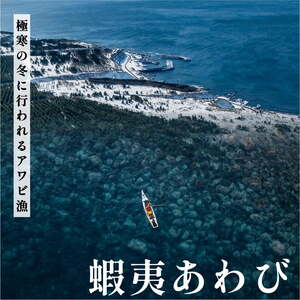 利尻島産 天然蝦夷『活』アワビ1kg【10月下旬～12月期間限定】※オンライン決済限定