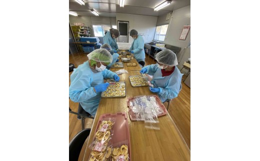【30g×4袋】 乾燥りんご 「ソフトチップ りんごさん」 陸前高田市産りんご使用 【 りんご リンゴ 林檎 輪切り お菓子 おやつ 作業所きらり 】 RT2960-4
