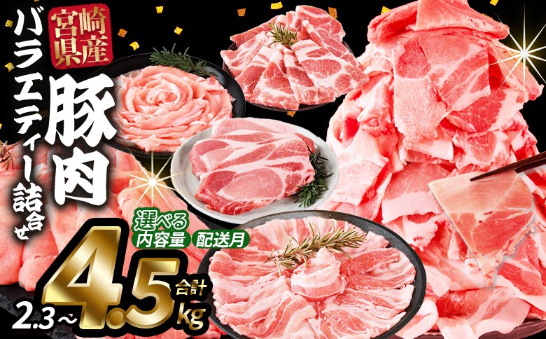 
            ＜豚肉バラエティー詰合せセット＞ ご希望の出荷時期をお選びください【 国産 宮崎県産 ぶた にく 精肉 とんかつ トンカツ 焼肉 焼き肉 スライス 小間切れ 豚こま 詰め合わせ 6種類 肩ロース ウデ ミヤチク 宮崎県 国富町 】
          