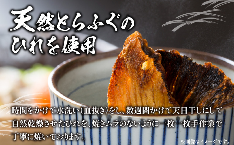 ＜期間限定＞天然とらふぐ ひれ酒用 焼きひれ_B149-004