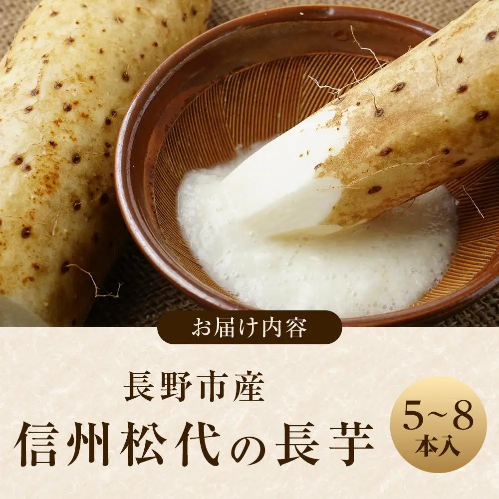 信州の長芋【調理しやすい食べきりサイズ】5～8本入り | 長芋