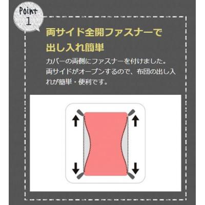 ふるさと納税 山鹿市 西川の掛けふとんカバー　mee(ピンク/レッド・シングル)2187-01134(山鹿市) |  | 03