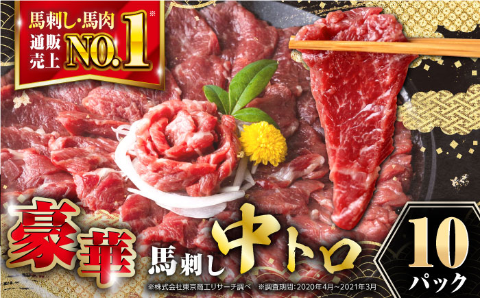 
【熊本肥育】熊本ならでは！霜降り馬刺しをたっぷり楽しむセット 計500g 【株式会社 利他フーズ】 [YBX040]

