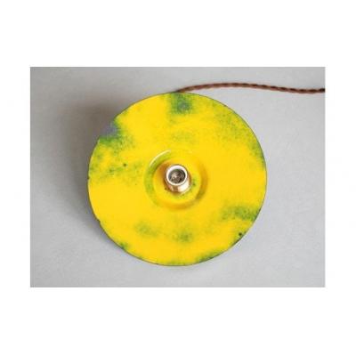 ふるさと納税 北本市 Kenichi Kondo　七宝の灯り　七宝ランプシェード(Low・青(外側)×黄色(内側)) |  | 02