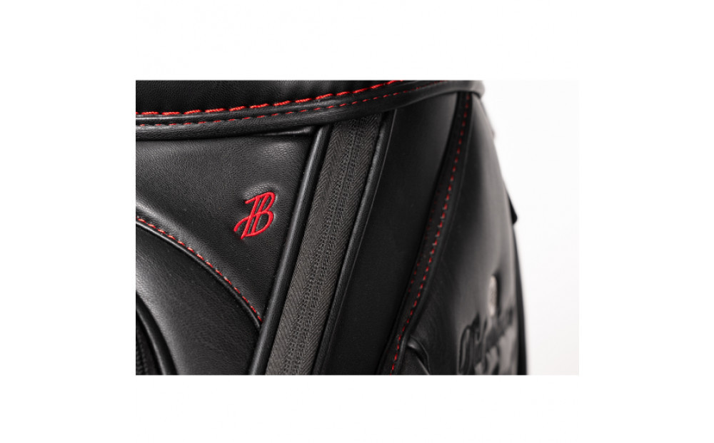 BUNCUREY　ツアー型キャディーバッグ（BM23SS-16-024）〈ブラック〉