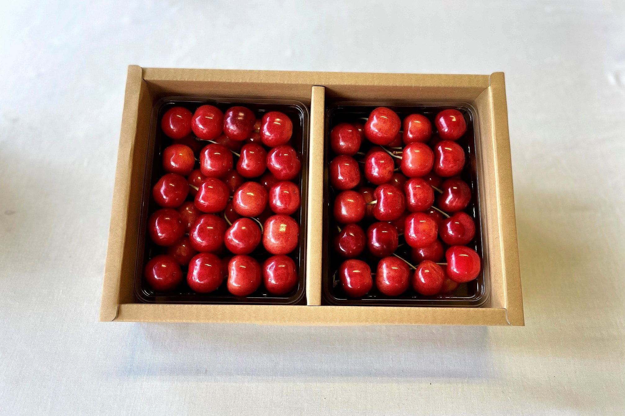 
            さくらんぼ（紅秀峰）１ｋｇ　２Ｌサイズ　0069-2504
          