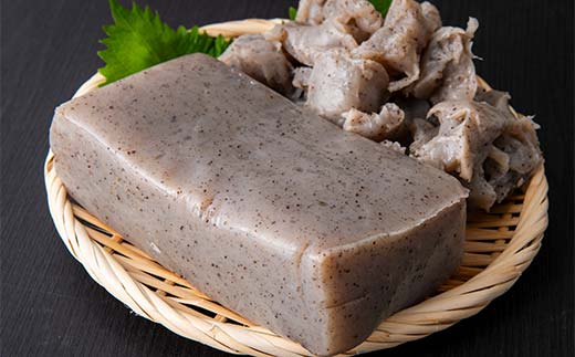 職人技が光る、昔ながらのバタ練り田舎こんにゃくセット（板こんにゃく600g×2袋・ちぎりこんにゃく450g×1袋入り） 蒟蒻 こんにゃく コンニャク ダイエット 糖質制限 ローカロリー 低カロリー 低