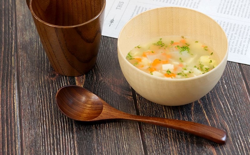 スープスプーン (ブラウン) 5本セット 099H3612