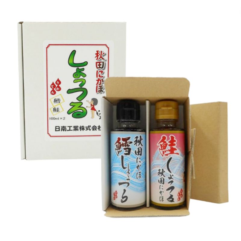 にかほ しょっつる(鱈・鮭)2本セット