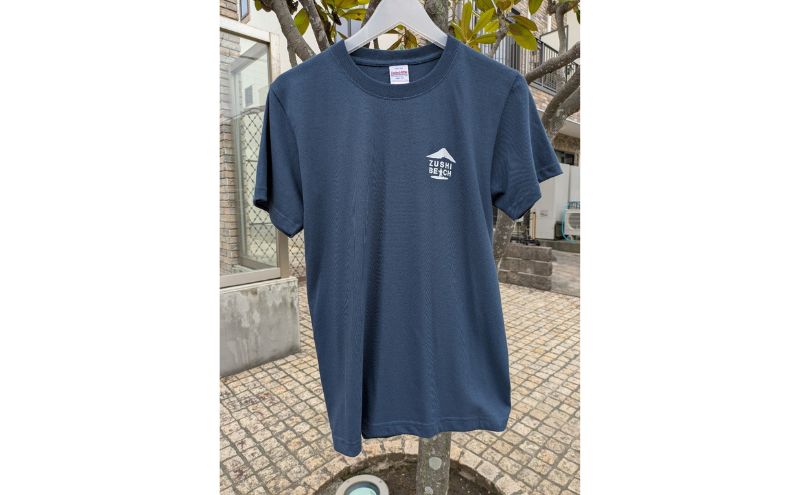 逗子オリジナルTシャツ ZUSHI LOCAL「Rising Sun ネイビー」 半袖 