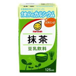 豆乳飲料抹茶　1食分のカルシウム　125ml×24本【1685290】