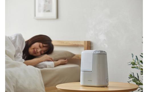 スチーム式加湿器 120ml　AHM-H12B-Hミストグレー