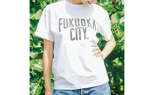 FUKUOKA CITY T-shirt（フクオカシティTシャツ）ホワイト・120サイズ