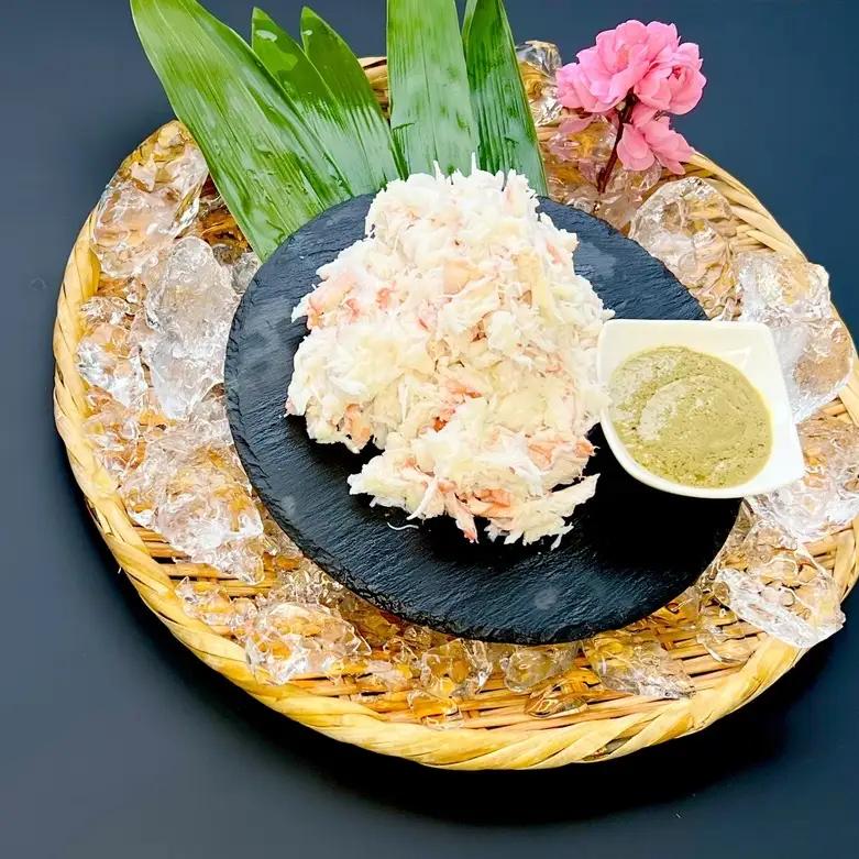 紅ズワイガニ 蟹胸肉剥き身 カニミソ 恵比須丸 紅ズワイガニ【剥き身300g ミソ50g】