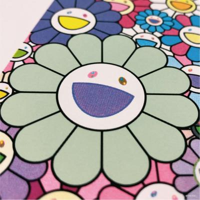 ふるさと納税 京都市 【ふるさと納税限定セット】版画「お花の短冊 川床で楽しむ夏の涼」シリアルNo.入り限定カード付き |  | 01