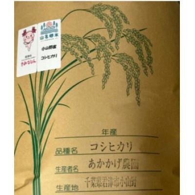ふるさと納税 君津市 君津市小山野産「山名郷米」 コシヒカリ(玄米)　10kg
