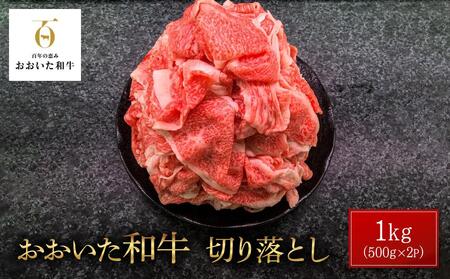 ＼年内発送／ おおいた和牛 切り落とし 1kg（500g×2P）