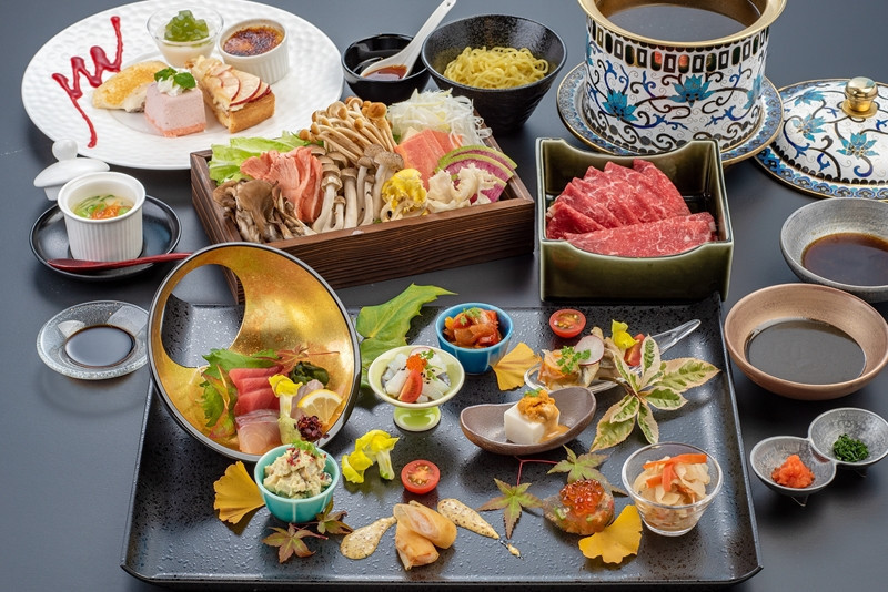 
レストラン【スカイダイニング】お食事券　◆ディナー2名様◆【お二人様 しゃぶしゃぶ コース料理 小田原市街を一望 14階の展望レストラン 特別な空間 プレゼント お祝い ご褒美 夜景 相模湾 神奈川県 小田原市 】
