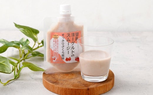 【3か月連続定期便】豆乳ヨーグルトスムージー3種×12個入 冷凍 フルーツ 果物 くだもの 豆乳 ヨーグルト スムージー 濃厚 バナナ ザクロ ざくろ さっぱり スッキリ すっきり 12個 定期 定期