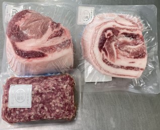 【ANA】日本の米育ち平田牧場三元豚ブロック･挽肉詰合せ（３種）