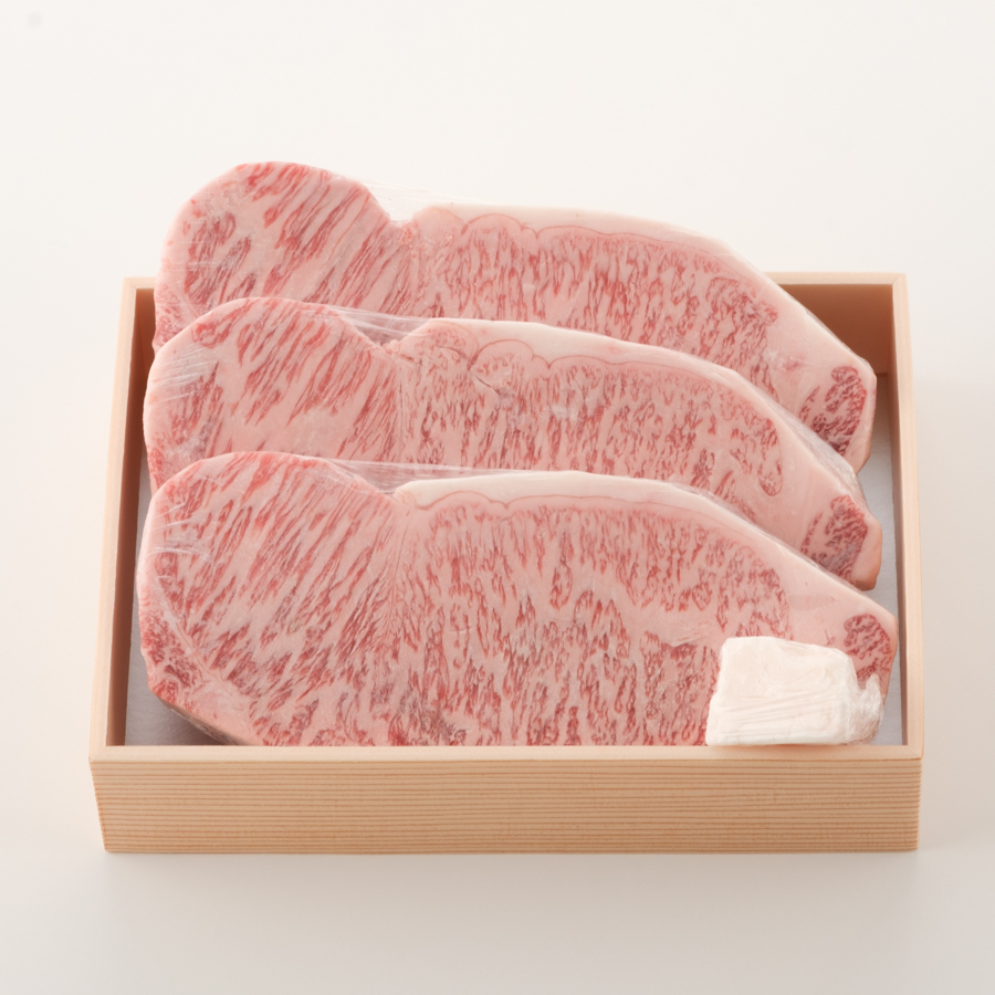 亀岡牛肉ステーキ用（サーロイン）200g×3枚