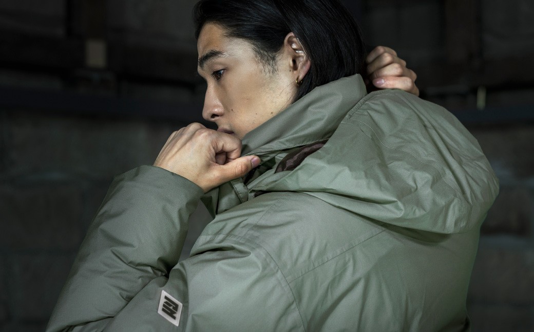＜UNISEX＞北海道ダウン：RETAR NUY／レタールヌイ［TANNE ／ タンネ］LONG DOWN COAT［ARMY］