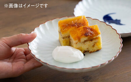 【波佐見焼】呉須猫 菊割小皿・取皿 8点セット【西海陶器】[OA507]