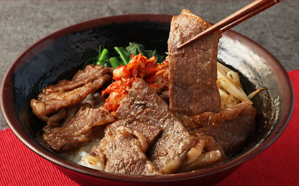 阿蘇あか牛満喫セット (モモ・上カルビ・上ロース・サーロイン・ハンバーグ・丼)