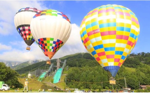 【2026年先行予約】熱気球係留体験 大人1名分/長野県白馬村  観光  体験  アクティビティ  グリーンシーズン【L0250304】
