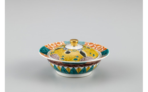 九谷焼製香炉 陽タイプ 吉兆【060023】