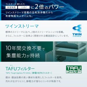 ダイキン 加湿ストリーマ 空気清浄機 ホワイト ACK705A-W(適用畳数：31畳/PM2.5対応)
